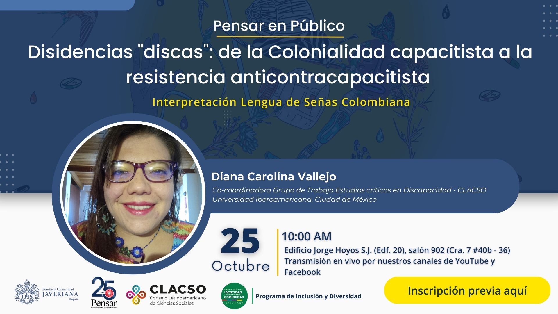 Disidencias discas Pontificia Universidad Javeriana